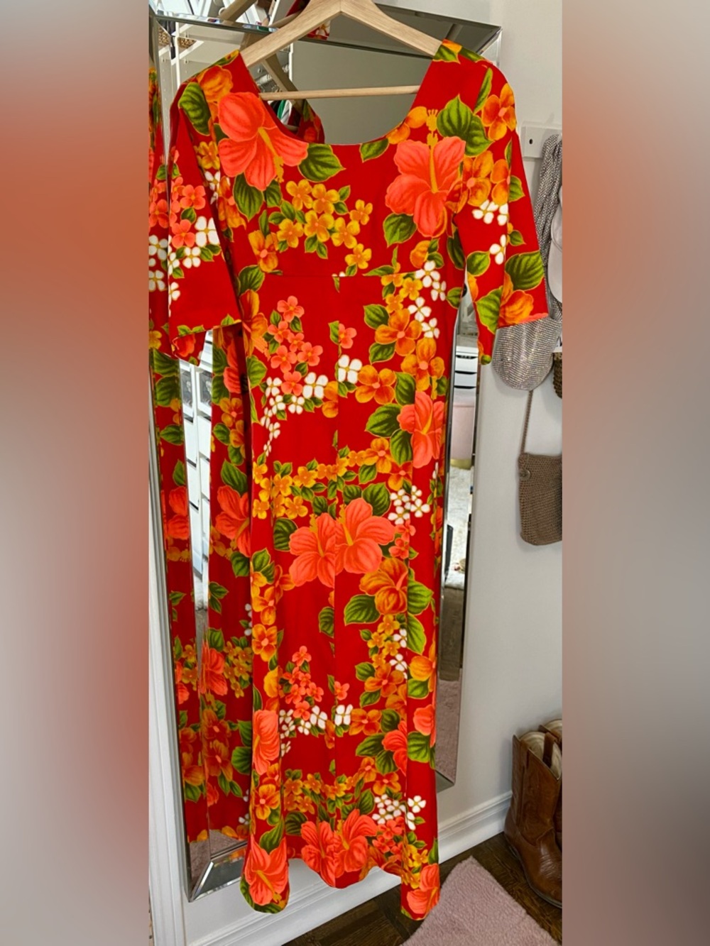 🌺  Vintage 70s Hawaiian Dress - Ui-Maikai Made in Hawaii - Tropical Print XS  🌺